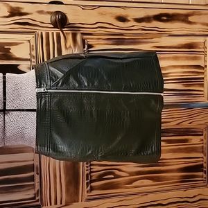 Express FAUX Leather Skirt